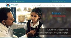 Desktop Screenshot of ameyalife.com